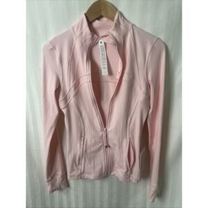 Authentic Lululemon New Define Jacket Nulu size 6 BLQU Blush Quartz NWT